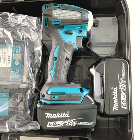  MAKITA マキタ 充電式インパクトドライバ　18V　6.0Ah TD172DRGX ブルー