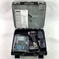 ▽▽ MAKITA マキタ 充電式インパクトドライバ　オーセンティックパープル　18V　6.0Ah　 TD172DGXAP Sランク