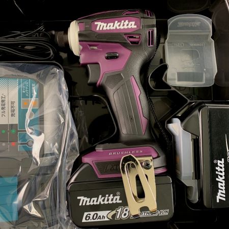  MAKITA マキタ 充電式インパクトドライバ　オーセンティックパープル　18V　6.0Ah　 TD172DGXAP