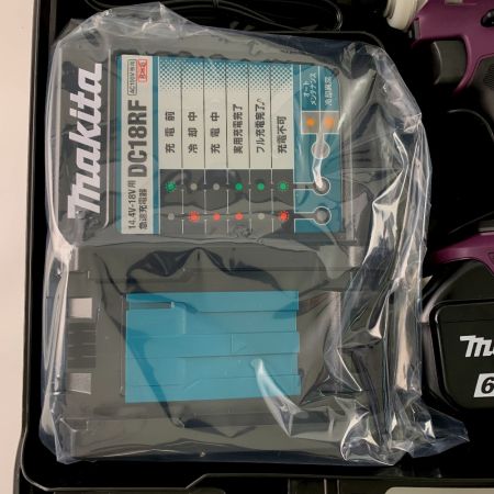  MAKITA マキタ 充電式インパクトドライバ　オーセンティックパープル　18V　6.0Ah　 TD172DGXAP