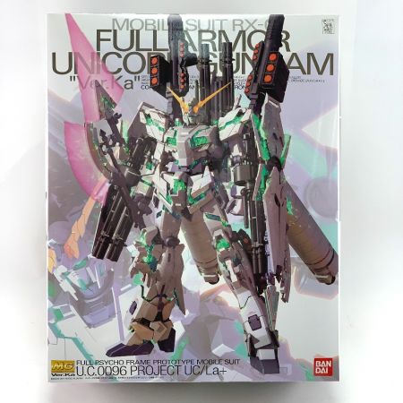  BANDAI バンダイ MG（マスターグレード）　1/100　フルアーマーユニコーンガンダム ver.Ka 未組立品