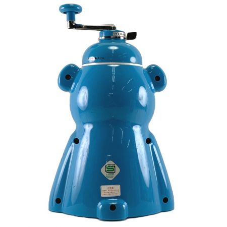  Tiger タイガ かき氷機　当時物　きょろちゃん　ハンドルまわせばお目目きょろきょろ ABF-100 スカイブルー