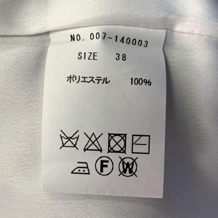  TONAL バードフラワーアシメプリーツワンピース　サイズ38 007140003 ベージュ