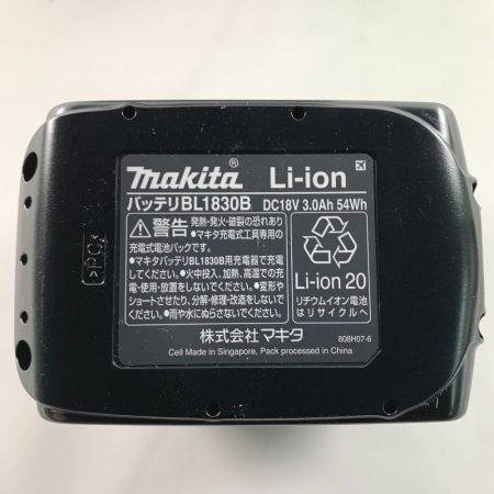 MAKITA マキタ リチウムイオンバッテリー　18V　3.0Ah　 BL1830B
