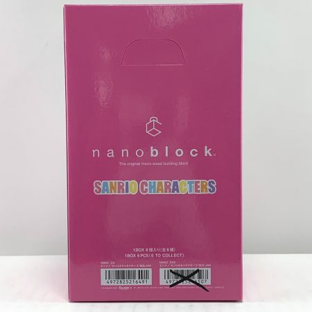  Kawada カワダ ナノブロック　ミニナノ　サンリオキャラクターズ　6種入りBOX 未開封
