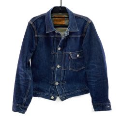 ▽▽ DELUXEWARE デニムジャケット サイズS 076-401XX インディゴ Bランク