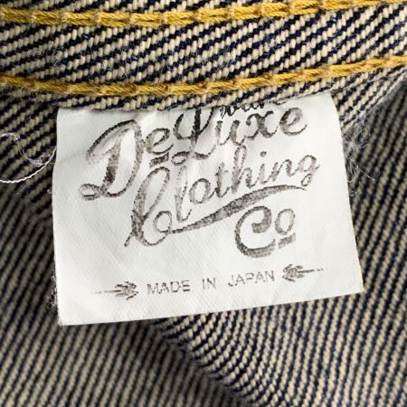  DELUXEWARE デニムジャケット サイズS 076-401XX インディゴ