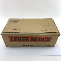 ▽▽ KITO キトー レバーブロック　L5形　1.6t　1.5m LB016  未開封 Nランク