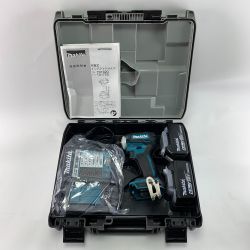 ▽▽ MAKITA マキタ 充電式インパクトドライバ　18V　6.0Ah  TD172DRGX ブルー Aランク