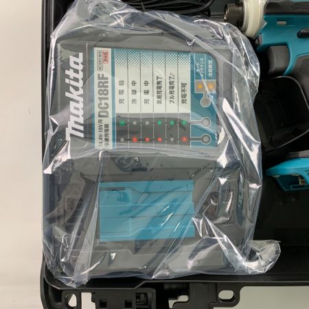  MAKITA マキタ 充電式インパクトドライバ　18V　6.0Ah  TD172DRGX ブルー