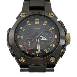 ▽▽ CASIO カシオ G-SHOCK　MR-G　赤備え　GPSハイブリッド電波ソーラー MRG-G1000B-1A4JR Aランク