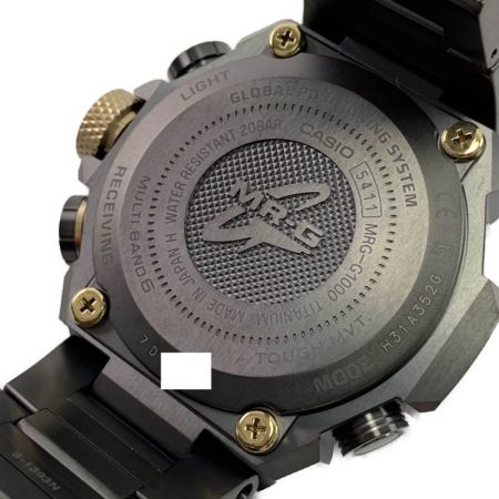  CASIO カシオ G-SHOCK　MR-G　赤備え　GPSハイブリッド電波ソーラー MRG-G1000B-1A4JR