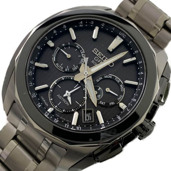 セイコー アストロン エグゼクティブライン ソーラー電波 チタニウム メンズ SBXB127　(8X82-0AR0-1)中古 : [セイコーウォッチ] 腕時計 アストロン GPSソーラー電波