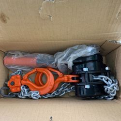 ▽▽ ZOJIRUSHI CORPORATION 象印 レバーホイスト　1t　1.5ｍ YA-100 Aランク