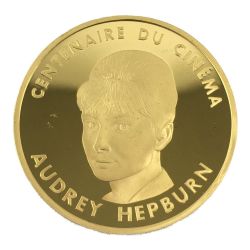 ▽▽ 金貨 K24　オードリーヘップバーン　500フラン　1994年 Bランク