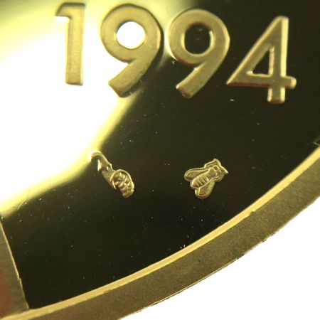  金貨 K24　オードリーヘップバーン　500フラン　1994年