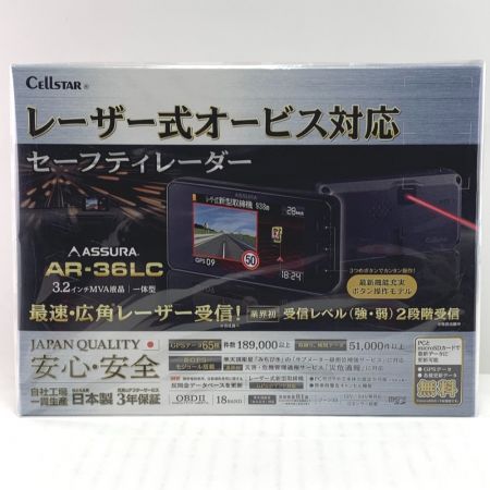  CELLSTAR セルスター レーザー式オービス対応　セーフティレーダー ASSURA AR-36LC 未開封