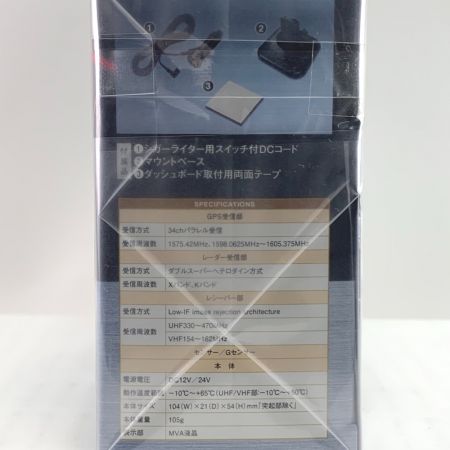  CELLSTAR セルスター レーザー式オービス対応　セーフティレーダー ASSURA AR-36LC 未開封