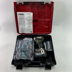 ▽▽ MAKITA マキタ 充電式インパクトドライバ　40Vmax　2.5Ah　オリーブ TD001GRDXO 開封未使用品 Sランク