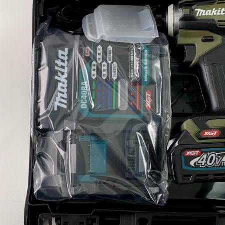  MAKITA マキタ 充電式インパクトドライバ　40Vmax　2.5Ah　オリーブ TD001GRDXO 開封未使用品