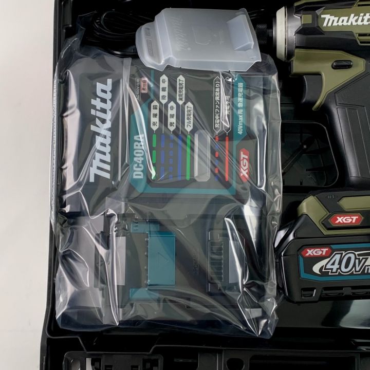 MAKITA マキタ 充電式インパクトドライバ 40Vmax 2.5Ah オリーブ TD001GRDXO 開封未使用 品｜中古｜なんでもリサイクルビッグバン