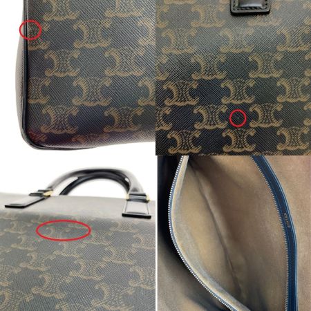  CELINE セリーヌ ビジネスバッグ　ブリーフケース 190422BOJ.38NO ブラウン×ブラック