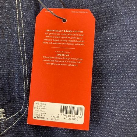  LEVI'S リーバイス Levis RED ネイビー RED　ジーンズ　502　TAPER　テーパー　W36/91cm