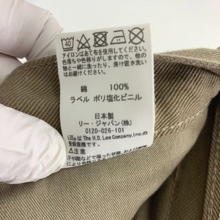  LEE リ ツイル レギュラー ストレート 201　ジーンズ　タグ付き　サイズ34　 02010-14 ベージュ