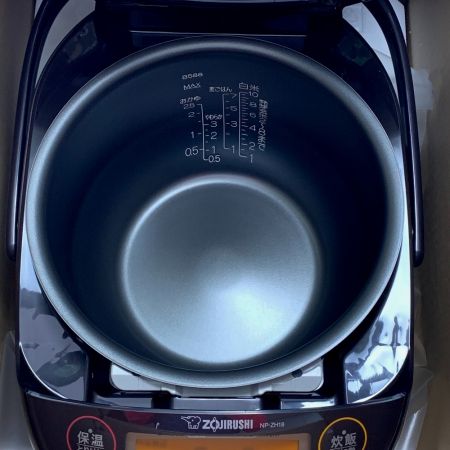  ZOJIRUSHI CORPORATION 象印 極め炊き　 圧力IH炊飯ジャー　1.8L（1升）炊き　2020年製 NP-ZH18-TD ダークブラウン 開封未使用品