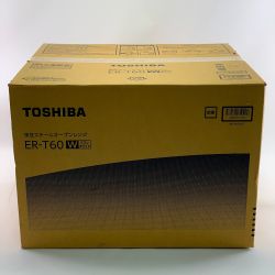 ▽▽ TOSHIBA 東芝 スチームオーブンレンジ　2021年製 ER-T60 グランホワイト 開封未使用品 Sランク