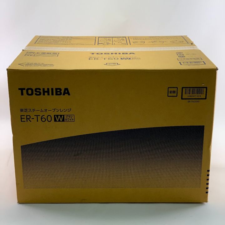 TOSHIBA 東芝 スチームオーブンレンジ 2021年製 ER-T60 グランホワイト 開封未使用品｜中古｜なんでもリサイクルビッグバン