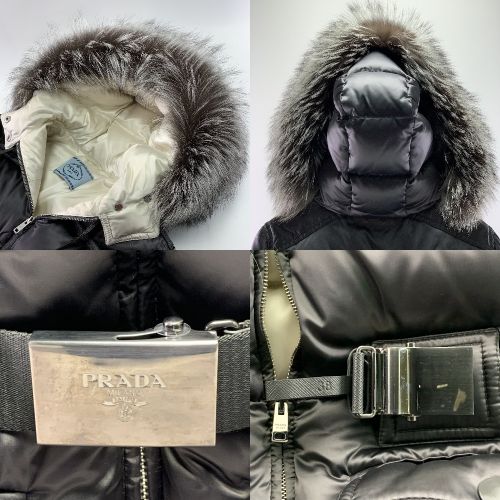 スーパーセール】 PRADA プラダ フーデッド ダウン ダウンジャケット