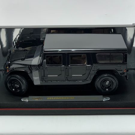  Maisto 1/18　Hummer ハマー 4-Door Wagon　ブラック　プレミアムエディション 36858