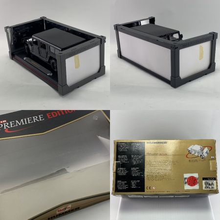  Maisto 1/18　Hummer ハマー 4-Door Wagon　ブラック　プレミアムエディション 36858