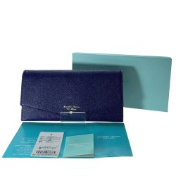 ▽▽ Samantha Thavasa Petit choice サマンサタバサプチチョイス 長財布 ブルー Aランク