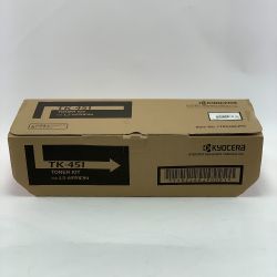 ▽▽ KYOCERA キョウセラ LS-6970DN用トナーキット TK-451 期限不明　ジャンク品　未使用 Sランク