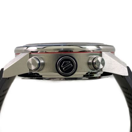  TAG HEUER タグホイヤー カレラ 自動巻きクロノグラフ ラバーストラップ CBG2A1Z