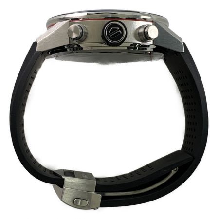  TAG HEUER タグホイヤー カレラ 自動巻きクロノグラフ ラバーストラップ CBG2A1Z