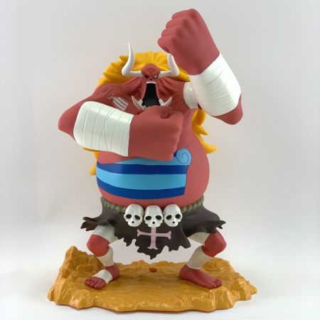   ONE PIECE　一番くじ　スリラーバーク編　A賞　オーズ ビッグソフビ 台座ポール欠品