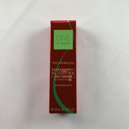  コーセー ONE BY KOSE ザリンクレスS 薬用シワ改善美容液 20g