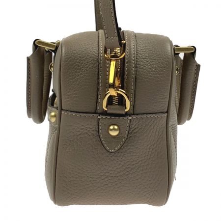  J&M DAVIDSON 2wayバッグ　ハンドバッグ　ショルダーバッグ 1356-7266 ベージュ