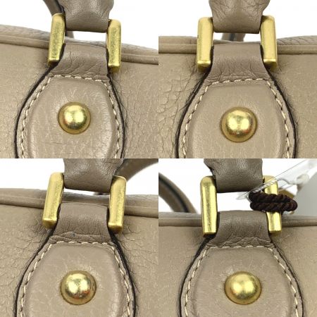  J&M DAVIDSON 2wayバッグ　ハンドバッグ　ショルダーバッグ 1356-7266 ベージュ