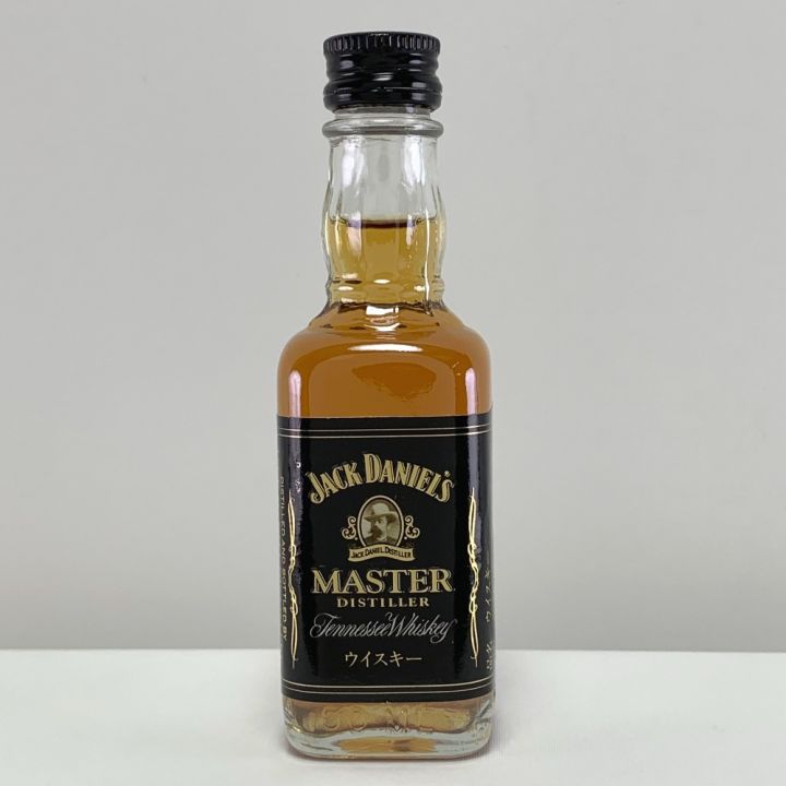 中古】 JACK DANIEL'S ジャックダニエル MASTER DISTILLER マスター ディスティラー ミニボトル 50ml  未開栓｜総合リサイクルショップ なんでもリサイクルビッグバン オンラインストア