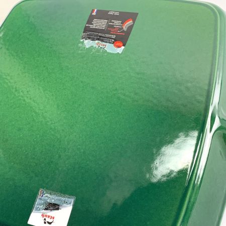  STAUB ストウブ グリルパン　12インチ　30×30cm エメラルド