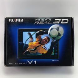 ▽▽ FUJIFILM フジフィルム FINEPIX REAL 3D V1　3Dデジタルビューワー FINEPIX REAL 3D V1 ブラック Aランク