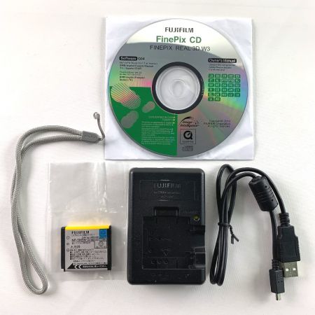  FUJIFILM フジフィルム FINEPIX REAL 3D W3 3D対応コンパクトデジタルカメラ FINEPIX REAL 3D W3 ブラック