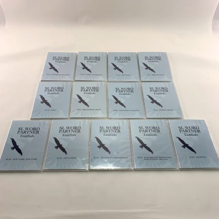   スピードラーニング+SL ワードパートナー 1~16巻セット　前半開封済み・後半未開封