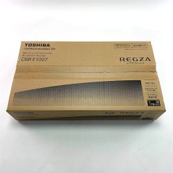 ▽▽ TOSHIBA 東芝 ブルーレイレコーダー REGZA 1TB 2018年製 DBR-E1007 開封未使用品 Sランク