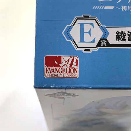   一番くじ エヴァンゲリオン ~初号機vs第13号機~ E賞 綾波レイ フィギュア 未開封