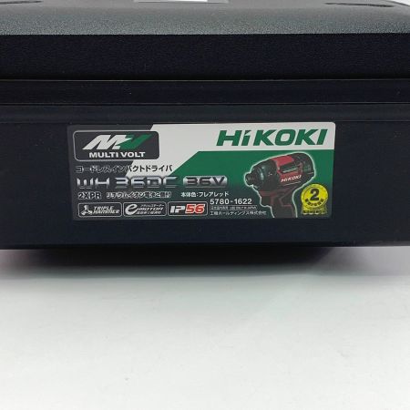  HiKOKI ハイコーキ コードレスインパクトドライバ マルチボルト 36V WH 36DC フレアレッド
